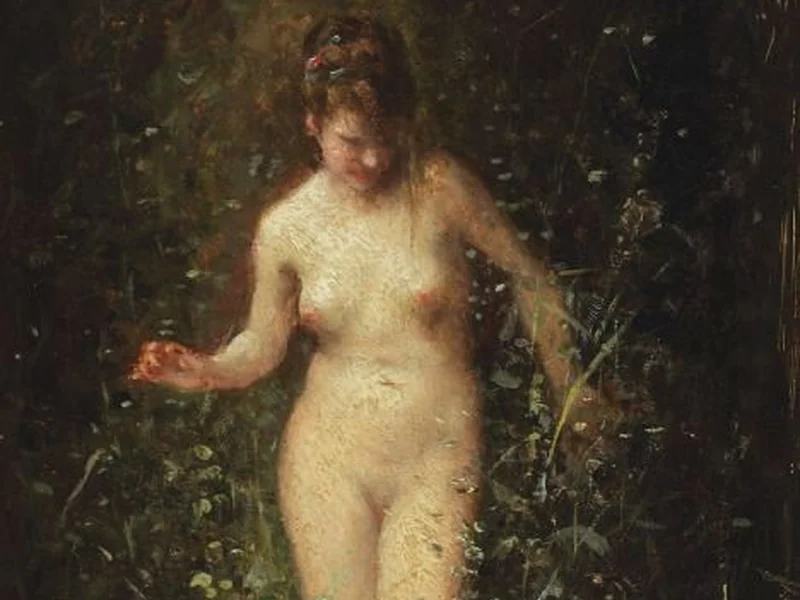 1838-Nicolae Grigorescu - Entrando in bagno